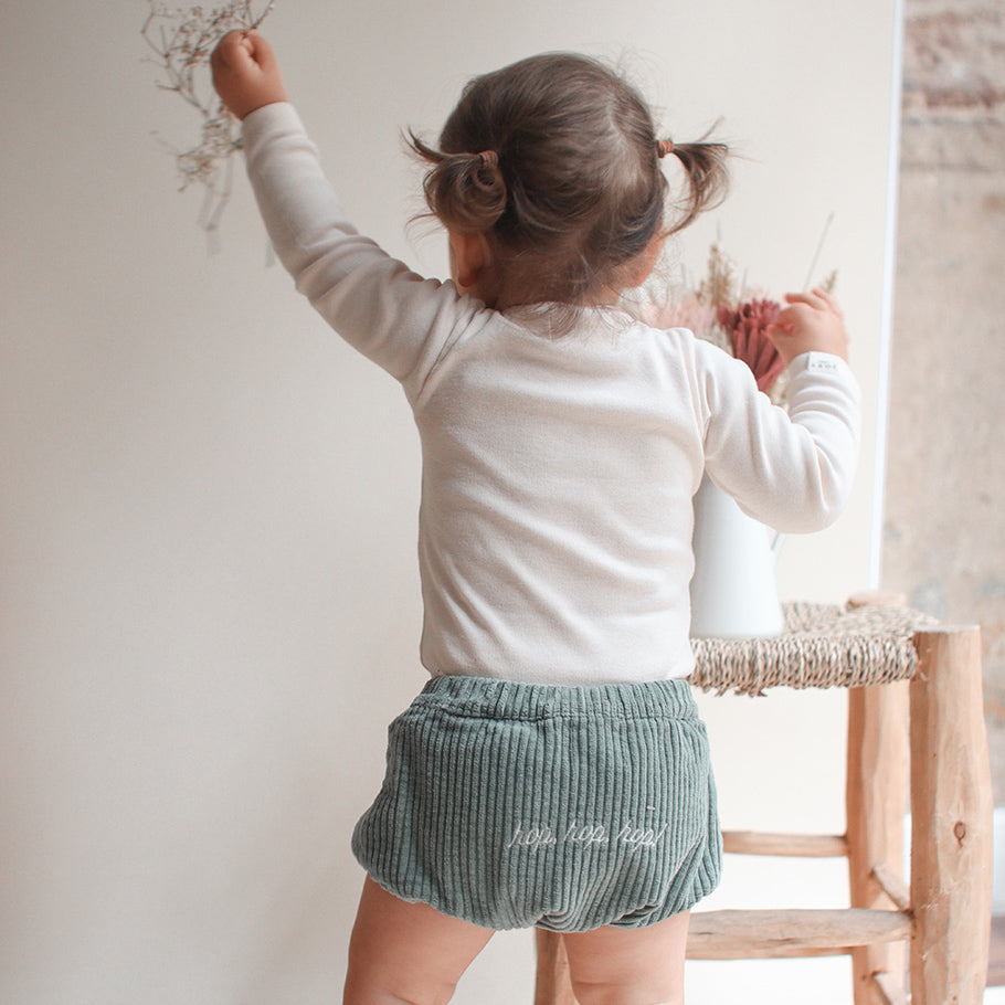 Bloomer Hop Hop Hop en velours