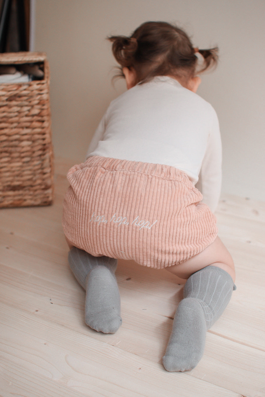 Bloomer Hop Hop Hop en velours